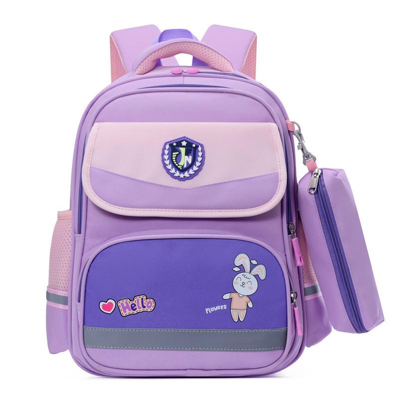 Cute And Durable Children's School Bag With Alphabet Design For Boys And Girls