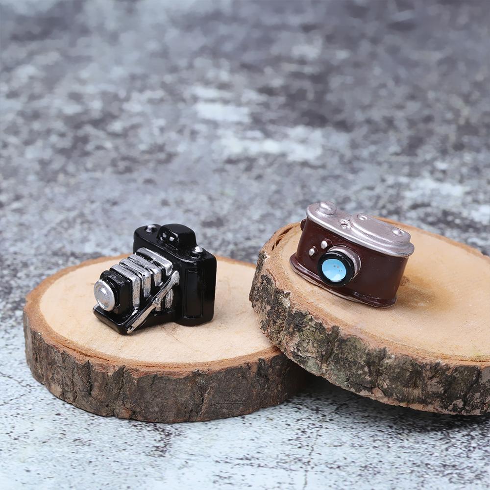 Antique Home Decor Resin Toy Furniture Figurine TV Model Mini Pianos Telephone