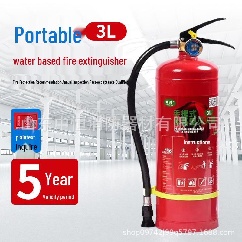 4kg Portable Dry Powder Fire Extinguisher for Factory and Shop Use