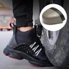 Man Safety Shoes Puncture-proof Work Sneakers Lightweight Work Shoes Men Steel Toe Shoes Safety Boots Indestructible Shoes