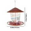 Outdoor Wild Bird Feeder Automatic Garden Bird Feeder Hanger Multi-Purpose Bird Feeder For Patio Fence Courtyard Garden Balcony
