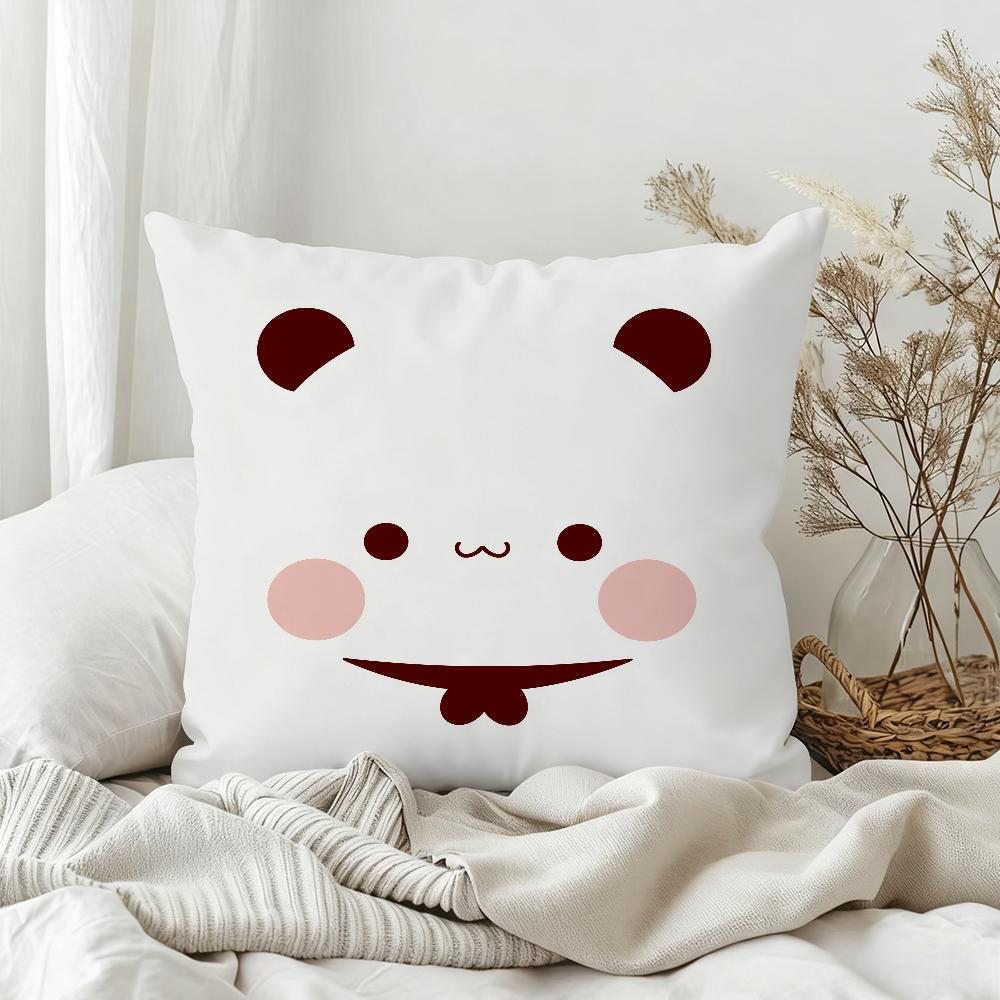 Cartoon Bubu Dudu Lovely Pillow Case Bedroom Sofa Living Room Backrest Decoration Square Cushion Nap Time