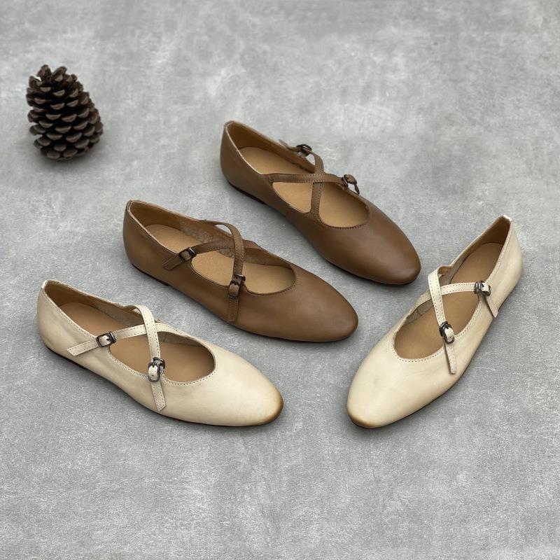 New Flat Single Shoes for Women's Versatile Shoes