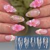 3D Spring Flower Nail Silicone Nail Carving Mold Lily Hibiscus Resin Design Nail Art Print Stencils Diy Manicure Mold Tools