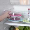 Stackable Silicone Sealing Dust Cover Microwave Heating Oil Proof Cover Home Kitchen Refrigerator Food Preservation Storage Tray
