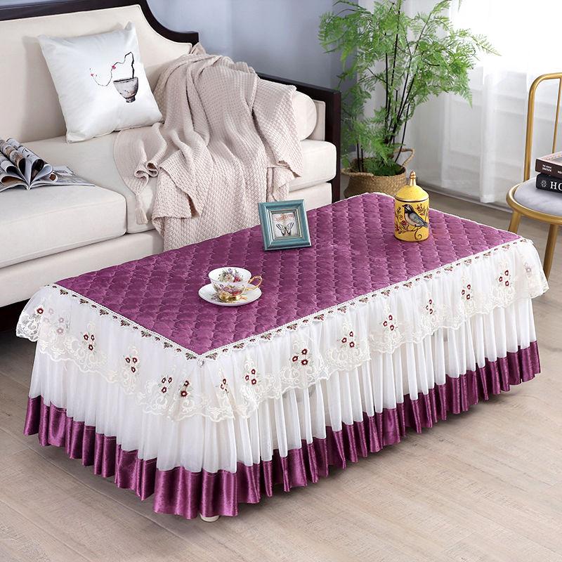 Bawełna poliester koronkowy obrus prostokąt strona główna kawa herbata obrus dekoracje weselne obrus na obrus do jadalni