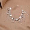 European Crystal Rhinestone Chain Necklace - Shiny and Fashionable Party Accessory for Women