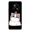 Black Silicone Case For Meizu Lucky 08 Case Luxury Protective Soft Phone Back Cover For Meizu Lucky 08 Case 6.78" Cartoon Shell
