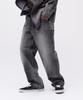 Avirex UNIVERSAL OVERALL DENIM DOUBLE KNEE PAINTER XL 010 PANTS, Men's Black, 783-5111201
