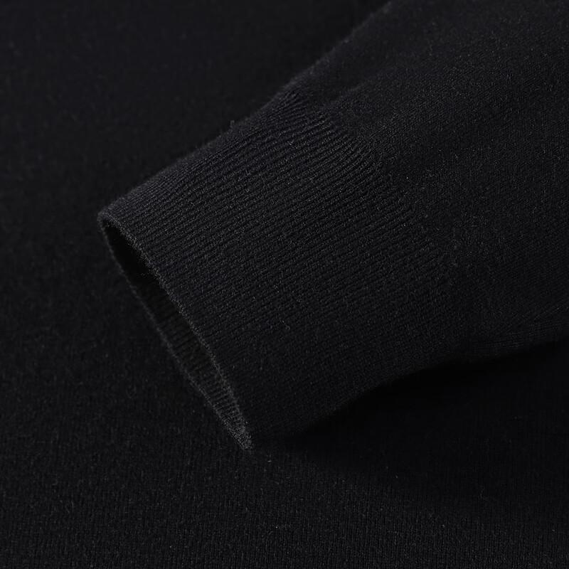 Antonio Men's Business Casual Quarter-Zip Silk Cashmere Knit Sweater