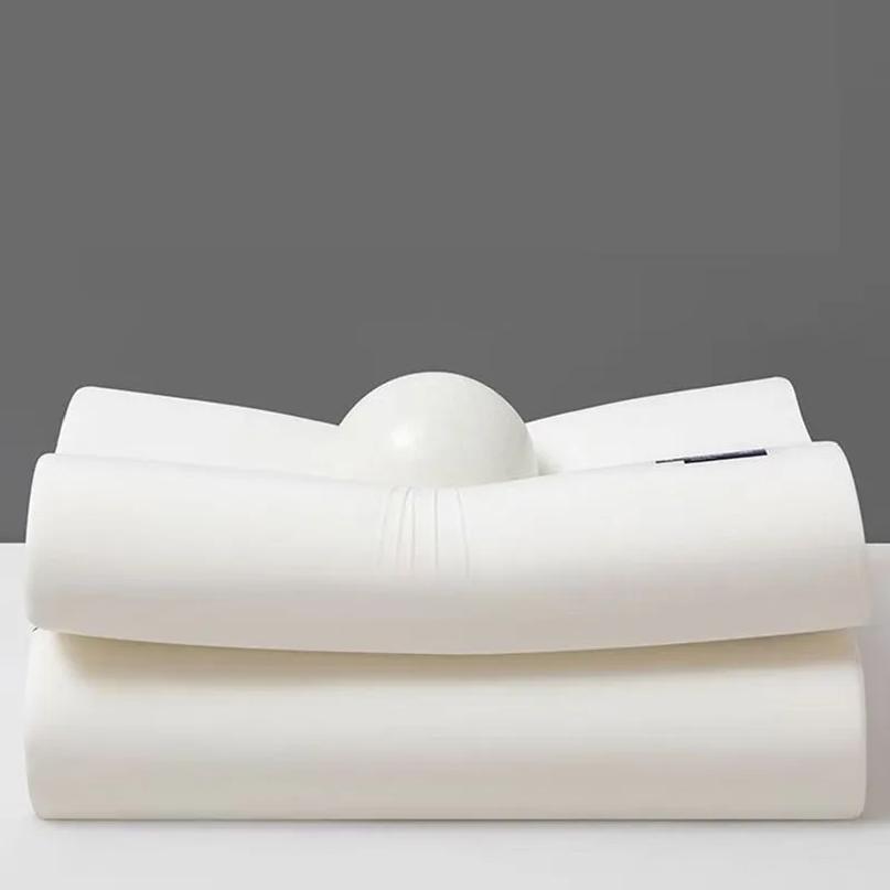 Slow Rebound Sleeping Memory Foam Pillow Solid Cervical Orthopedic Pillows for Adult Kids Neck Care Comfortable Massage Cushion