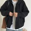 Zipper Cardigan Sweater Women Knit Fall Winter Long Sleeve Harajuku Y2K Solid Jumper Loose Lazy Warm Vintage Basic Female Hoodie