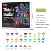 6553 Double-Ended Metal Markers for DIY, Journals, Greeting Cards, and Art Projects.