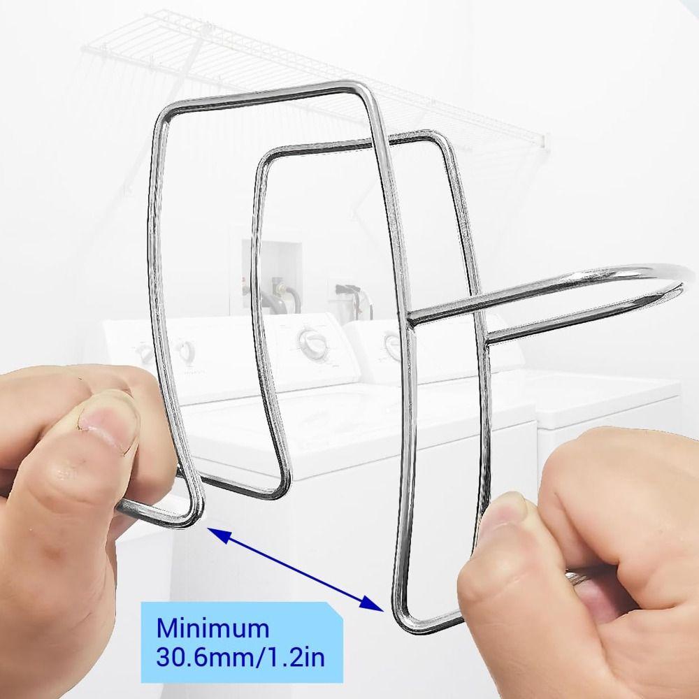 Hook Utility Sink Hose Clamp 304 Stainless Steel Laundry Tub Hose Guide Clip  Tubs and Sinks