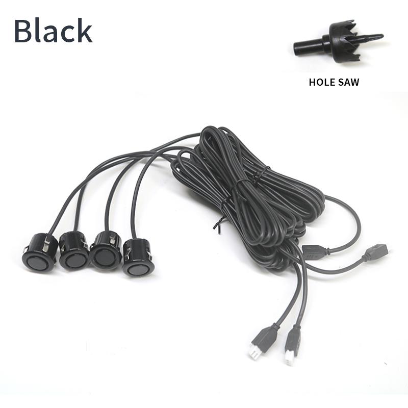 

4pcs 18.5mm Car Parking Sensor Park tronic Reverse Probe Black Red Grey Silver White for Vehicles Sensor Fitting чёрный