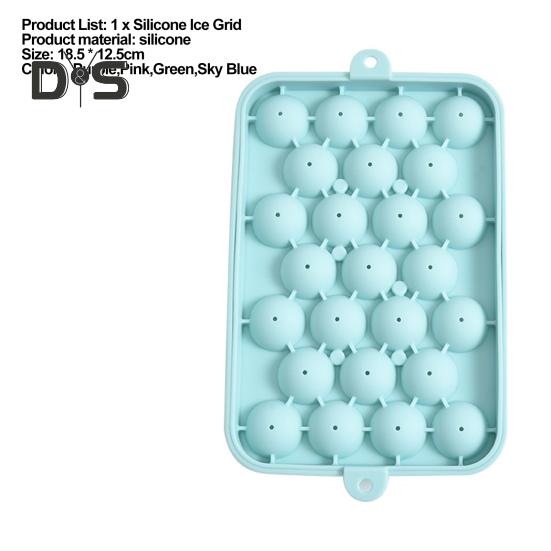 Große Kapazität, leicht zu lösendes Silikon-Eisgitter, Gelee-Joghurt-Eiskugelform, Kühlschrank-Eisbox, lebensmittelechter Eisbehälter