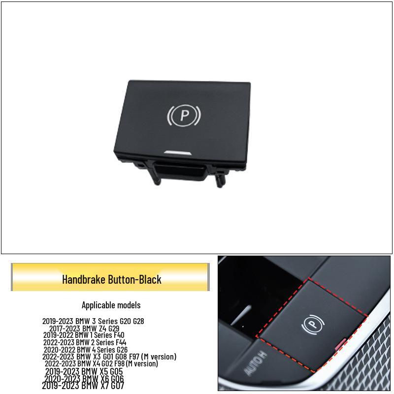 BMW 3 & 4 Series, X5, X6 Electronic Handbrake P Button for G28 Console