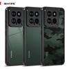(Comes with wrist strap)IBMRS [Precise Cutouts for Camera Lenses]  for Xiaomi 14 Transparent Case, Camo Shockproof matte Phone Case