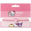 Hello Kitty Pink Beaded Bracelet with My Melody Charm