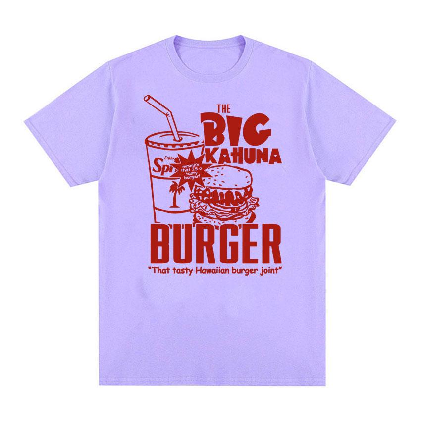 Pulp Fiction 2 Directed By Quentin Tarantino T Shirt The Big Kahuna Burger Print T-shirt Men Women Retro Casual Oversized Tshirt
