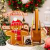 Christmas Gifts Bags Cute Gingerbread Man Storage Bags Chocolate Cookies Candy Handbags For Christmas Birthday Party Decoration
