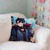 Cute Wriothesley Case Plush Fabric Soft Pillowcase Double Sided Print Cushion Cover Household Gifts