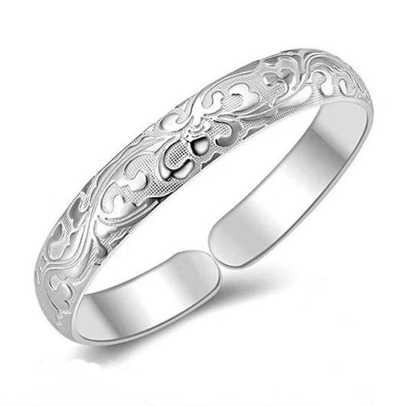 Brățară Stea Placată cu Argint de Ziua Îndrăgostiților pentru Femei - Cadou Trendy în Stil Douyin pentru Cea Mai Bună Prietenă