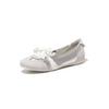 Summer Shallow Mouth Flat Bottom Ballet Style One Pedal Simple and Versatile Mary Jane Single Shoes Women