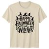 Happy Halloween Cute Witches Unisexs TShirt Witches Halloween Gift For Her
