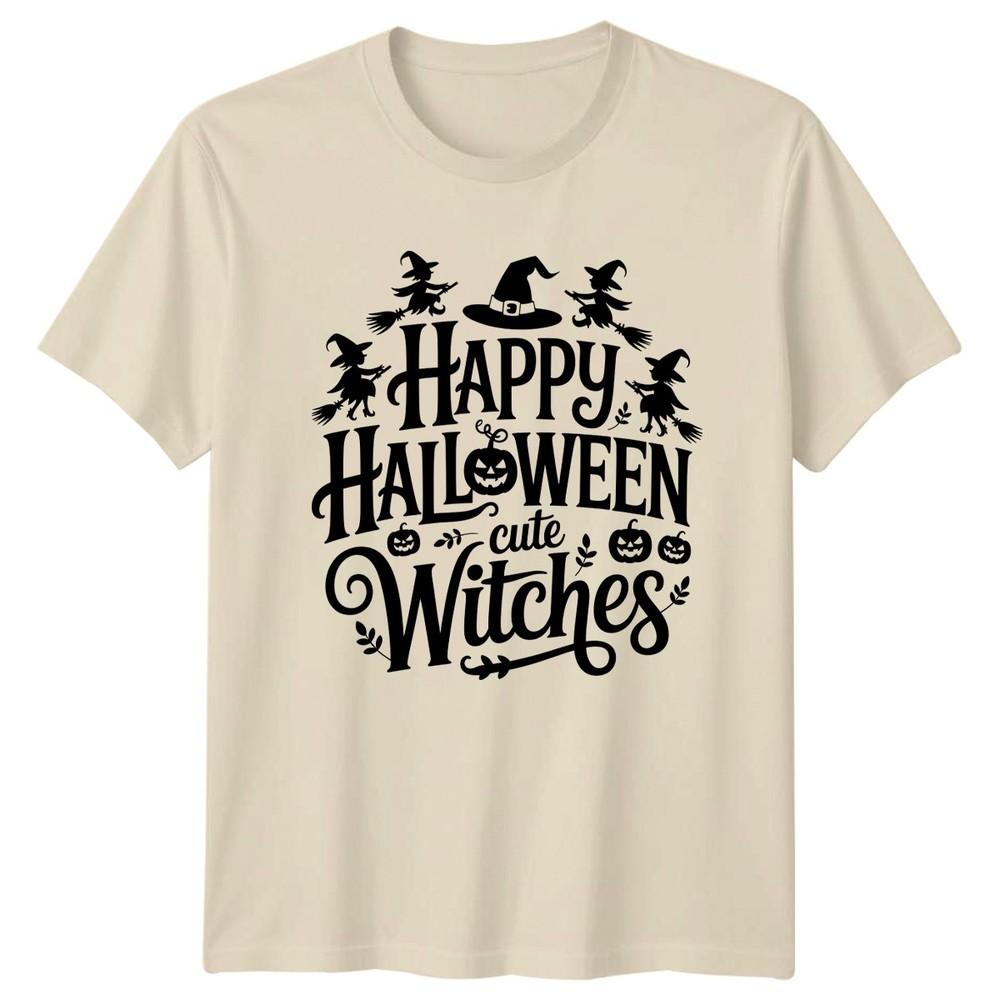Happy Halloween Cute Witches Unisexs TShirt Witches Halloween Gift For Her