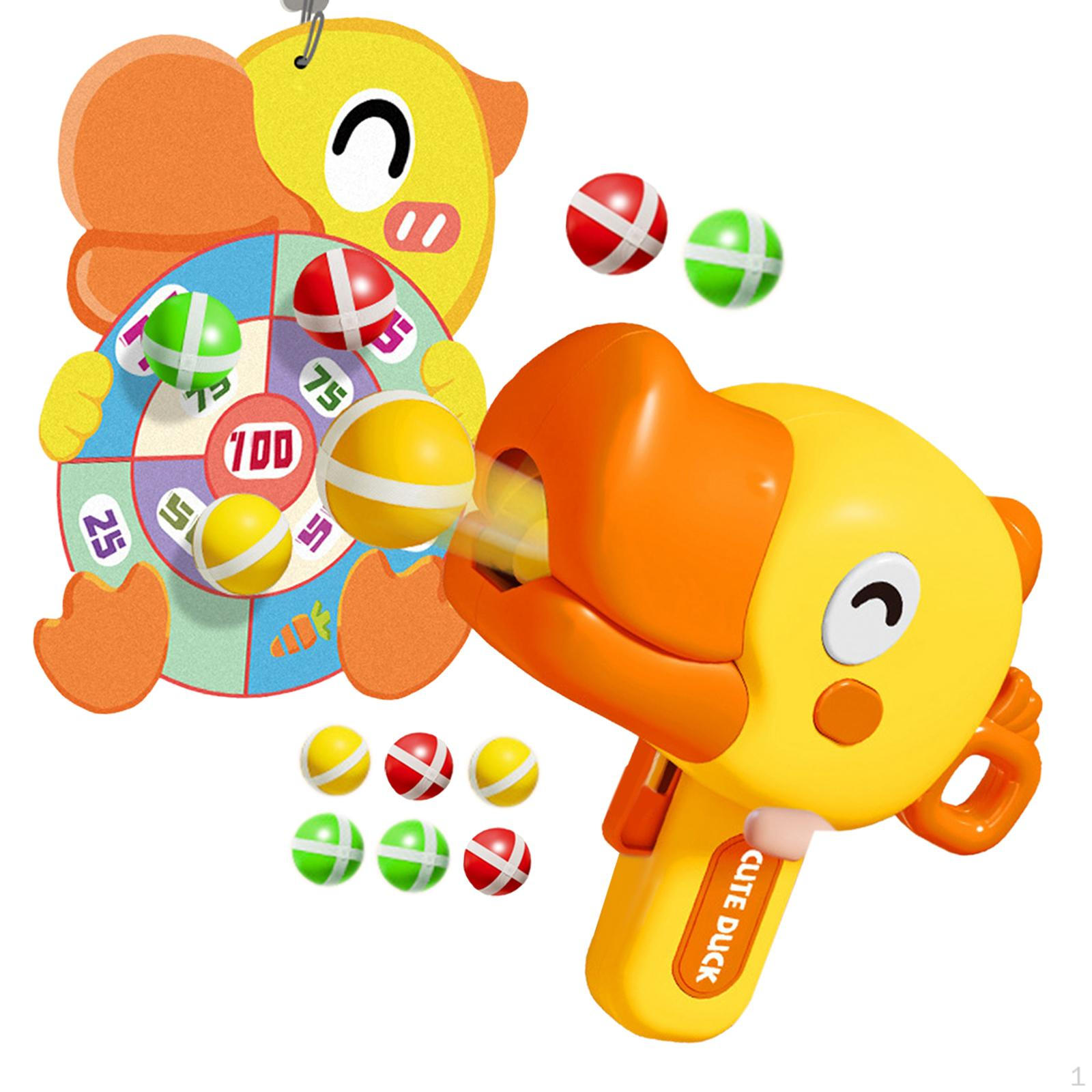 

Іграшкова іграшка Sticky Ball Target і м ячі з дошкою для дітей 3+ років, дівчаток, хлопчиків, на день народження Duck 15Pcs