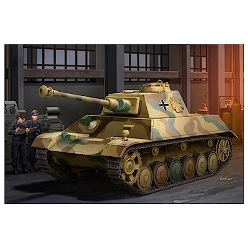 Hobby Boss 1/35 Fighting Vehicle Series German Army Controlled Chassis Panzer III/IV Plastic Model 80150