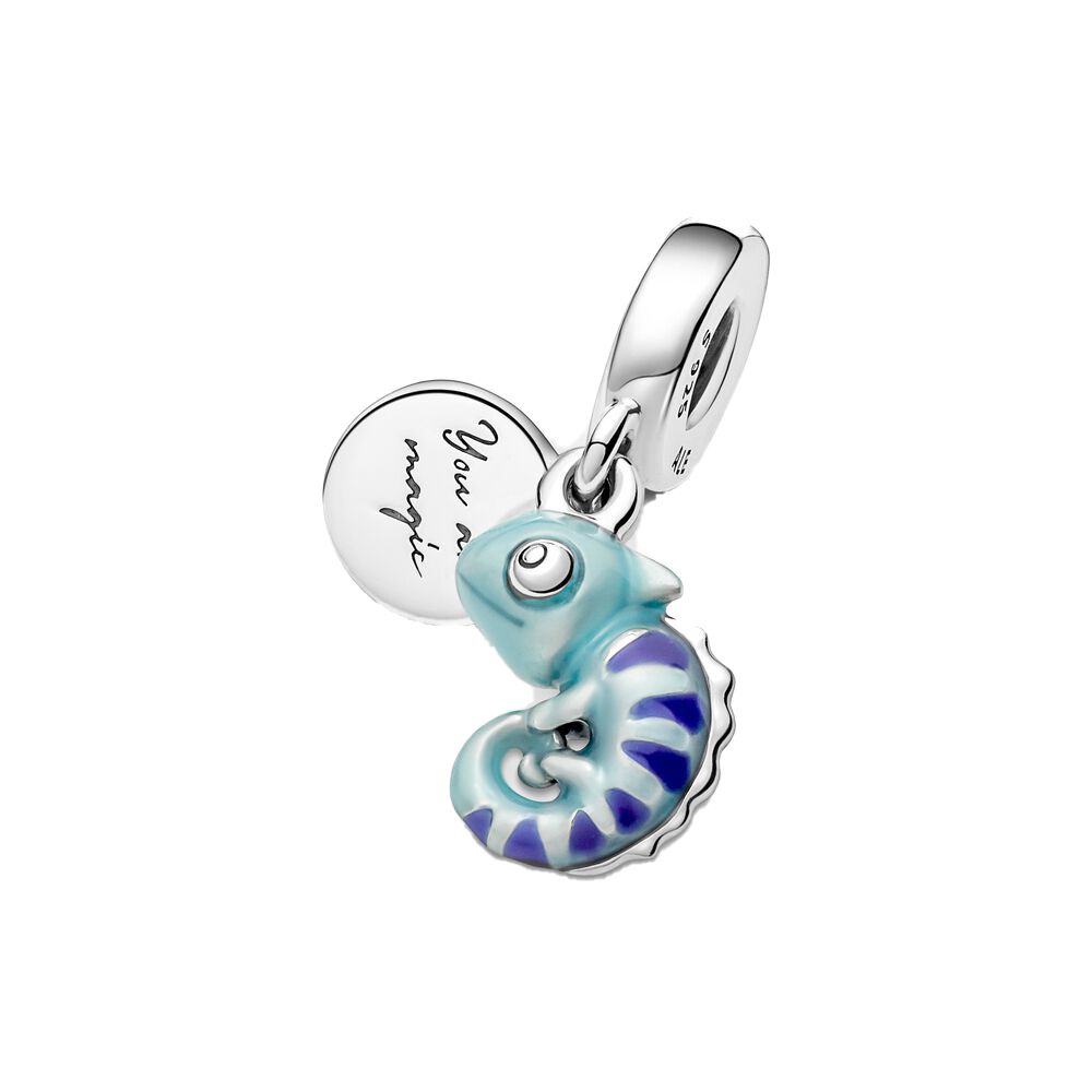 Pandora Cute Summer Chameleon Charm Women Jewelry Accessories 791676C01 Box