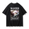 T-shirt Grafica One Piece Luffy ACE Anime Tee Uomo Moda Estiva 2026 Oversize Street Casual Y2K Top Abbigliamento Streetwear