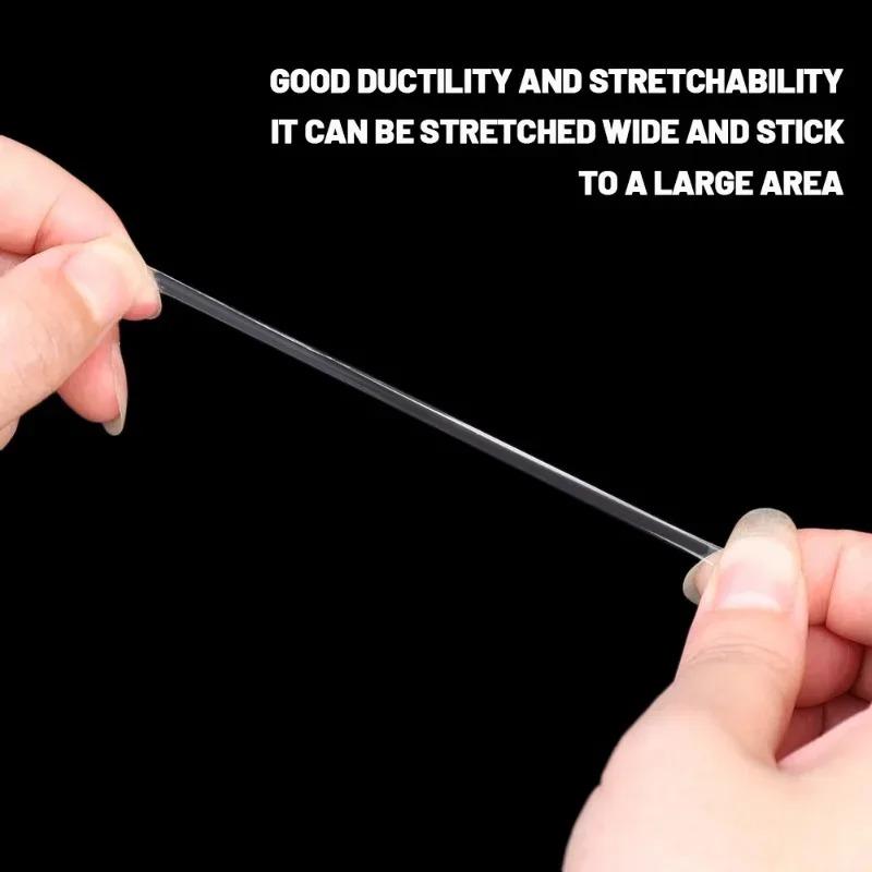 Klare Gel Limputer Dobbeltsidig Lim Usynlige Prikker Vanntette Uten Spor Lapper Ballonger Dukke Fot Festet Akryl Klistremerke(13*8 mm)