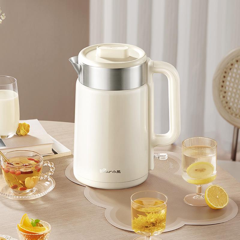 Little Bear 2L Electric Kettle, 304 Stainless Steel, Double Layer, Anti-Scald Design