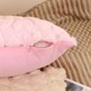 2pcs Cross Border Modern Minimalist Pillow Cover Long Plush Autumn Winter Living Room Sofa Heart Cushion Pillow Cover