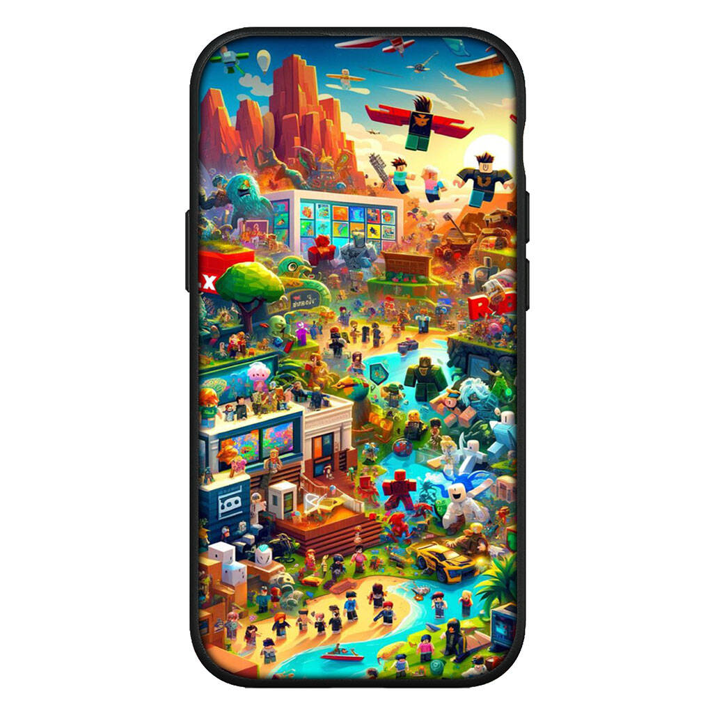 For iPhone 17 16 15 Xiaomi Poco F7 F8 X7 X6 X5 F5 C85 C75 C71 M8 M7 Redmi Note 14 13 12 11 Pro Max 14C 13C 15C A3 A4 Phone Case Poster R-Robloxs Cover