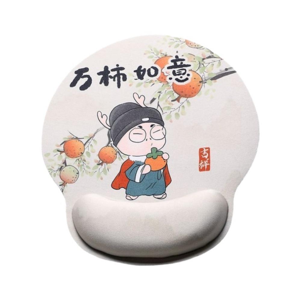 Milk Silk Wrist Rest Mouse Pad Memory Foam Desk Mouse Pad Ergonomic Mouse Mat  Office Accessories