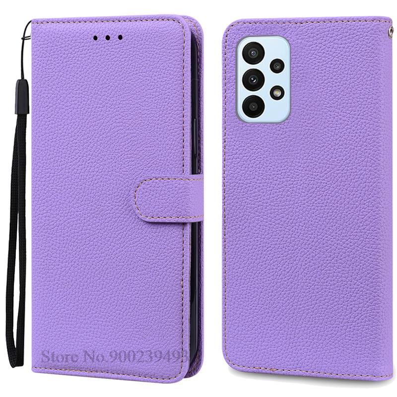 M13 4G SM-M135F Case For Samsung Galaxy M13 Case Leather Wallet Flip Case For Samsung M13 M 13 Case Soft Silicone Cover Fundas