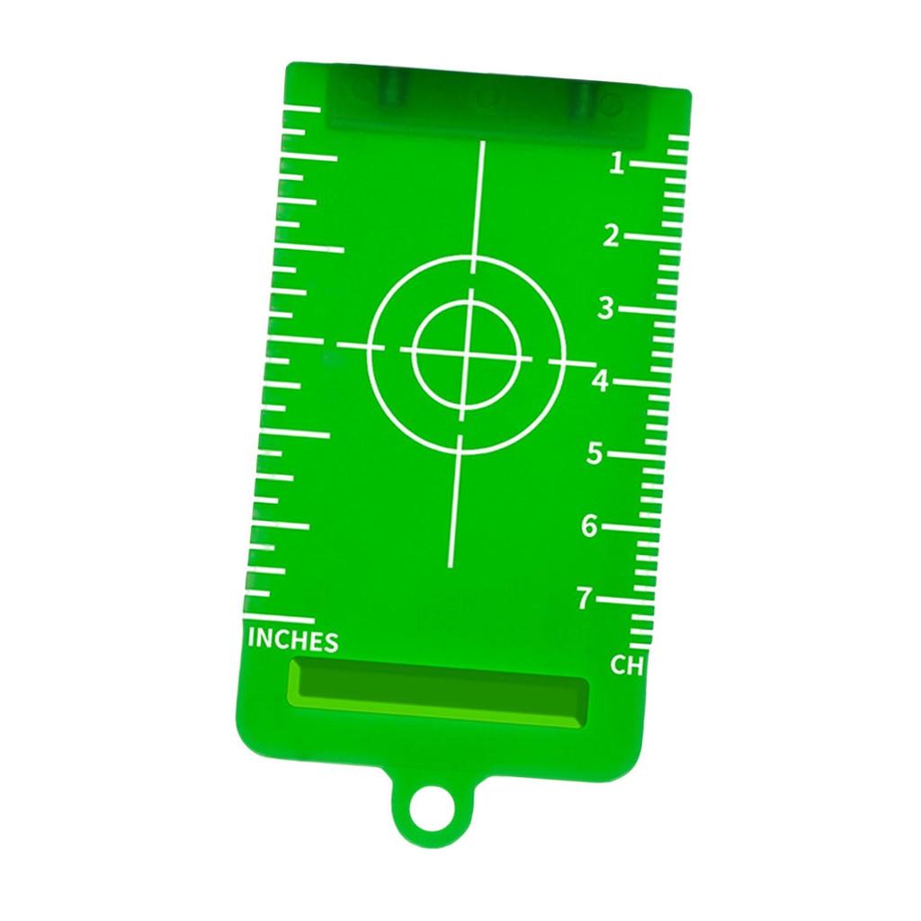 Premium Reflection Target Plate Reusable Level Board Practical Measuring Tool for Home Renovation and Woodwork