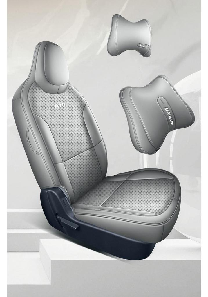 2026 Leapmotor A10 Lidar Seat Covers - 500km Model, Breathable Perforated Leather