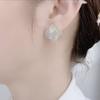 Square Earrings for Women, Fashionable and Sophisticated Earrings, High-end Zircon Earrings, Popular Accessories and Accessories