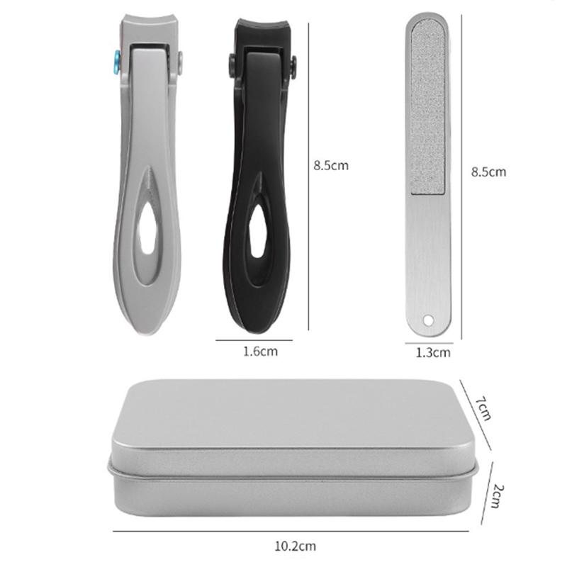 1Pcs Stainless Steel Nail Clippers Cutter Trimmer Manicure Scissors Thick Hard Toenail Fingernail Pedicure Tools