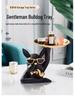 Nordic French Bulldog Double Tray Decorative Ornament - Key Storage for Entryway