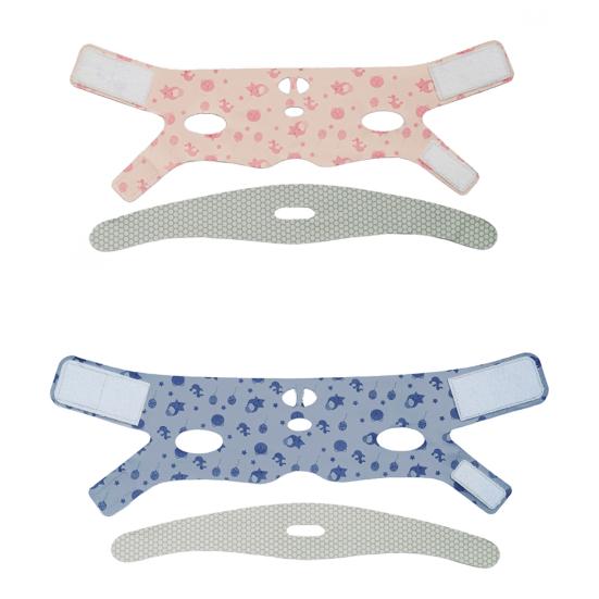 Kids Anti Snore Chin Strap Adjustable Breathable Keeping Mouth Closed Universal Children Sleep Aid Anti-Snoring Jaw Strap Breathing Corrector Device