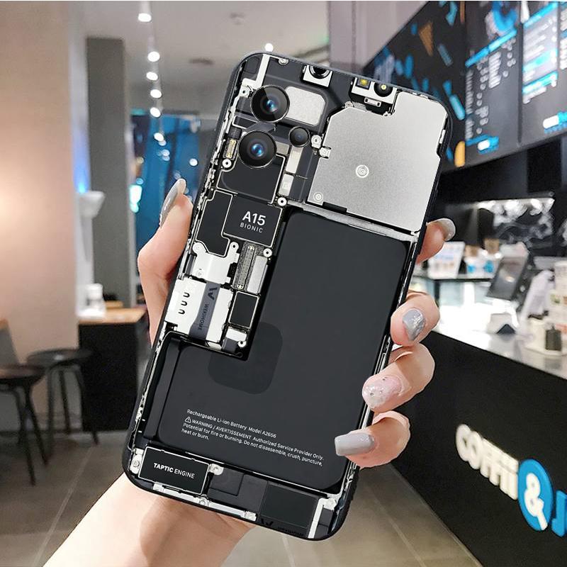 

Чехол для телефона с аккумуляторной платой для Realme GT 2 Pro X2 Pro XT C25S 9 8 7 6 Pro GT Master C3 C21 C21Y C11 C35 C31 X3 SuperZoom Realme 9 ProPlus