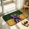 JoJo J-Jotaro Kujo Soft Comfortable Short Plush Rug Carpet mat Anti‑Slip Floor Mat Machine Washable Home Decor