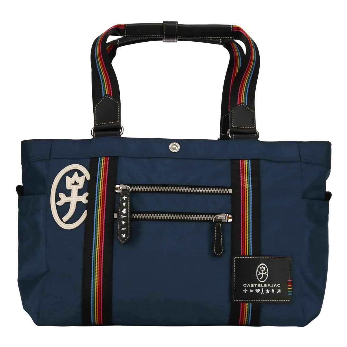 

Boston Bag A4 025372 Journey Tote Bag Lightweight Gym Travel Carry Setup Navy [Castelbajac] [07]