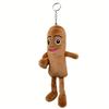 16-18cm Italian Brainrot Plush Keychains Doll Keyring Stuffed Peluche Toy Tralalelo Tralala Tung Tung Tung Sahur Gift
